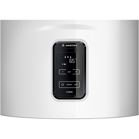 Boiler electric Ariston Lydos Plus 50, 1800 W, 50l, Display Soft Touch, Tehnologie WaterPlus, Eco Evo, TitanShield, Programare saptamanala, Rezervor emailat cu Titan, Alb [2]