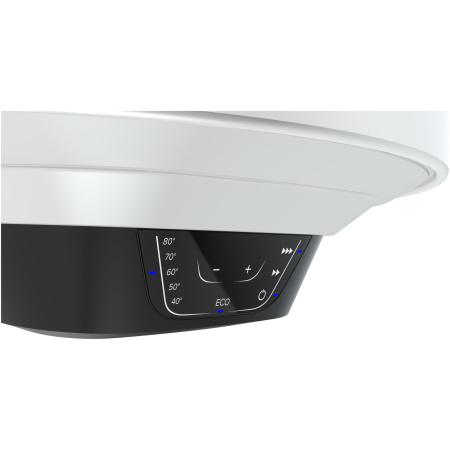 Boiler electric Ariston Pro 1 Eco 50, 1800 W, 50l, Afisaj LED, Tehnologie WaterPlus, Eco Evo, TitanShield, Functie T-MAX, Rezervor emailat cu Titan, Alb [1]