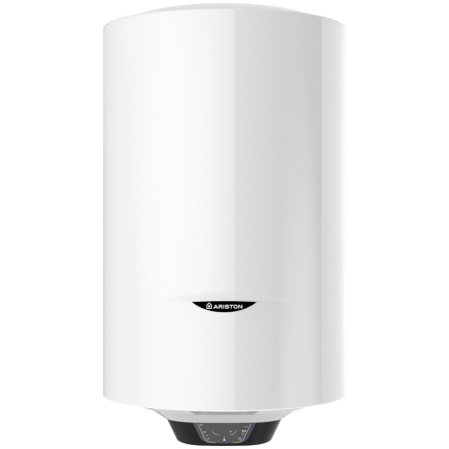 Instalatii sanitare, termice & climatizare - Boiler electric Ariston Pro 1 Eco 50, 1800 W, 50l, Afisaj LED, Tehnologie WaterPlus, Eco Evo, TitanShield, Functie T-MAX, Rezervor emailat cu Titan, Alb