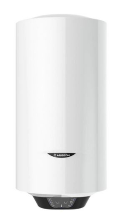 Instalatii sanitare, termice & climatizare - Boiler electric Ariston Pro Eco Slim 50, 1800 W, 50l, Afisaj LED, Tehnologie NanoMix+, Functie ECO, Design Slim, Rezervor emailat, Alb