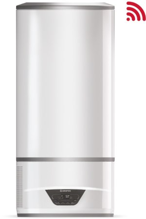 Boilere - Boiler Electric cu Pompa de Caldura Ariston LYDOS HYBRID Wi-Fi 80, 80 Litri, 1200W, Clasa A, Tehnologie Hibrida, i-Memory