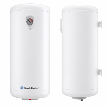Boiler electric SUZUKI Electric Marina, 1200 W, 80l, Reglaj extern, Rezervor emailat, Anod de magneziu, Supapa hidraulica, Alb [1]