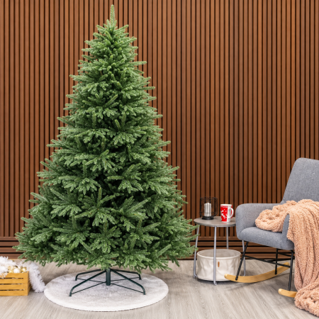 Brazi artificiali - Brad artificial Christmas Deluxe, Alpine, verde, integral 3D, 250 cm