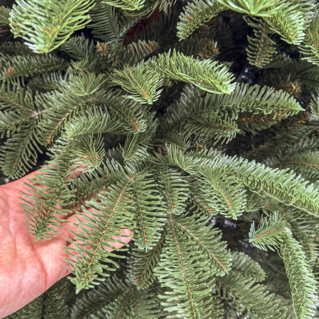 Brad artificial Christmas Deluxe, Alaska, verde, mix 2D+3D, 230 cm [6]