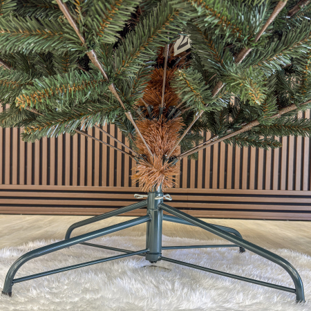 Brad artificial Christmas Deluxe, Alaska, verde, mix 2D+3D, 230 cm [5]