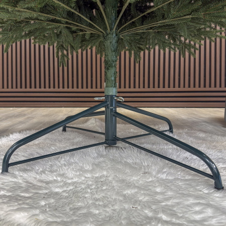Brad artificial Christmas Deluxe, Alpine, verde, integral 3D, 230 cm [3]