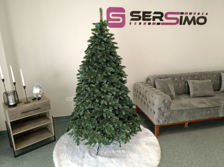 Brad artificial Christmas Deluxe by Sersimo, Canada argintiu, 3D,180cm [10]