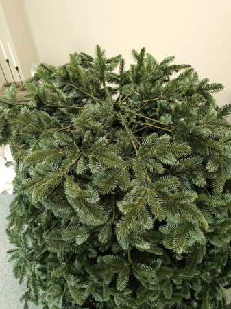 Brad artificial Christmas Deluxe by Sersimo, Canada argintiu, 3D, 250cm [18]