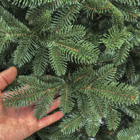 Brad artificial Christmas Deluxe, Canada verde, 3D, 210cm [13]