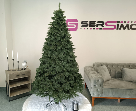 Brad artificial Christmas Deluxe by Sersimo, Canada verde, 3D, 210cm [2]