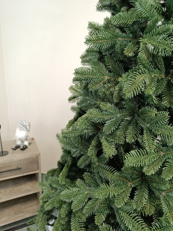 Brad artificial Christmas Deluxe, Canada verde, 3D, 210cm [5]