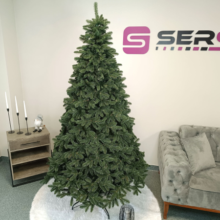 Brazi artificiali - Brad artificial Christmas Deluxe by Sersimo, Canada verde, 3D, 210cm
