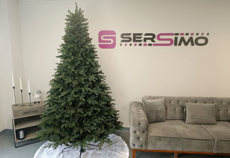 Brad artificial Christmas Deluxe by Sersimo, Carpati, 2D+3D, 250cm [6]