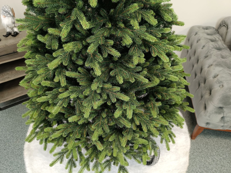 Brad artificial Christmas Deluxe by Sersimo, Carpati cu varfuri verzi, 2D+3D, 210cm [6]