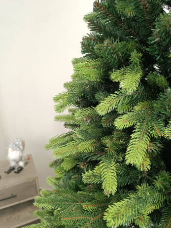 Brad artificial Christmas Deluxe by Sersimo, Carpati cu varfuri verzi, 2D+3D, 210cm [16]