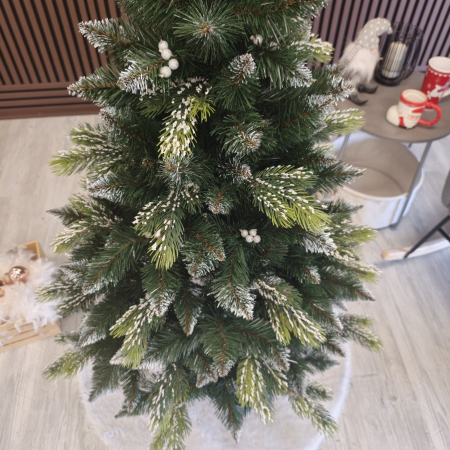 Brad artificial Christmas Deluxe, Diamant, 2D+3D, 150cm [2]