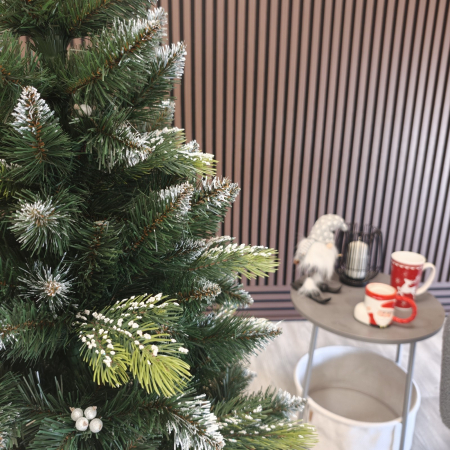 Brad artificial Christmas Deluxe, Diamant, 2D+3D, 150cm [6]