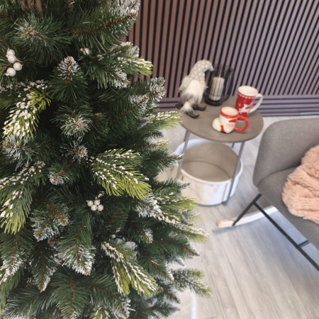 Brad artificial Christmas Deluxe, Diamant, 2D+3D, 150cm [3]