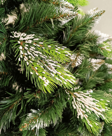 Brad artificial Christmas Deluxe, Diamant, 2D+3D, 200cm [1]