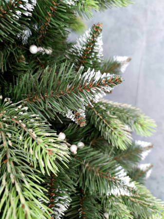 Brad artificial Christmas Deluxe, Diamant, 2D+3D, 200cm [5]