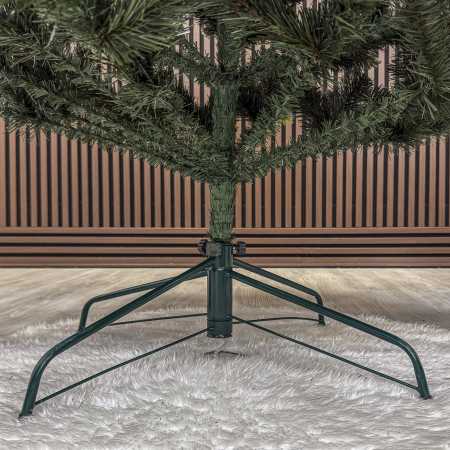 Brad artificial Christmas Deluxe, Diamant, 2D+3D, 250cm [4]