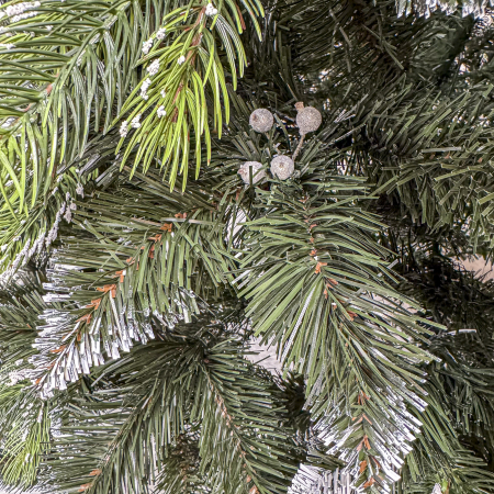 Brad artificial Christmas Deluxe, Diamant, 2D+3D, 250cm [8]