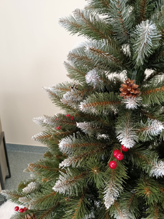 Brad artificial Christmas Deluxe, Frasin de Munte, 2D, 150cm [8]