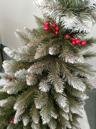 Brad artificial Christmas Deluxe, Frasin de Munte, 2D, 150cm [5]