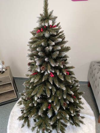 Brad artificial Christmas Deluxe, Frasin de Munte, 2D, 180cm [5]