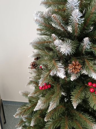 Brad artificial Christmas Deluxe, Frasin de Munte, 2D, 180cm [2]