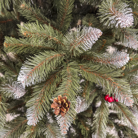 Brad artificial Christmas Deluxe, Frasin de Munte, 2D, 240cm [4]