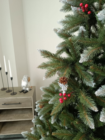 Brad artificial Christmas Deluxe, Frasin de Munte, 2D, 240cm [9]