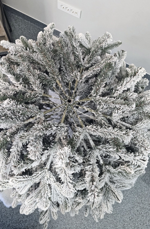 Brad artificial Christmas Deluxe, Global nins, mix 2D+3D, 210cm [5]
