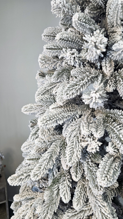 Brad artificial Christmas Deluxe, Global nins, mix 2D+3D, 210cm [8]
