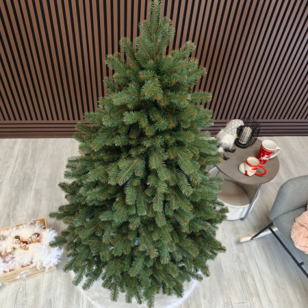 Brad artificial Christmas Deluxe by Sersimo, Kovalivska verde, 3D, 150cm [7]