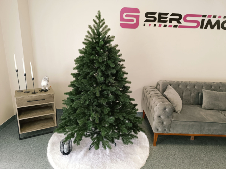 Brad artificial Christmas Deluxe by Sersimo, Kovalivska verde, 3D, 180cm [10]