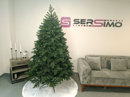Brad artificial Christmas Deluxe by Sersimo, Kovalivska verde, 3D, 210cm [2]