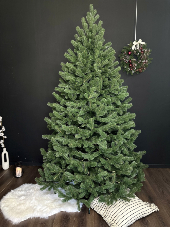 Brad artificial Christmas Deluxe by Sersimo, Kovalivska verde, 3D, 210cm [1]