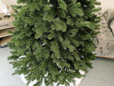 Brad artificial Christmas Deluxe, Kovalivska verde, 3D, 230cm [6]