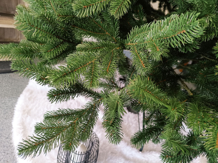 Brad artificial Christmas Deluxe, Kovalivska verde, 3D, 230cm [2]