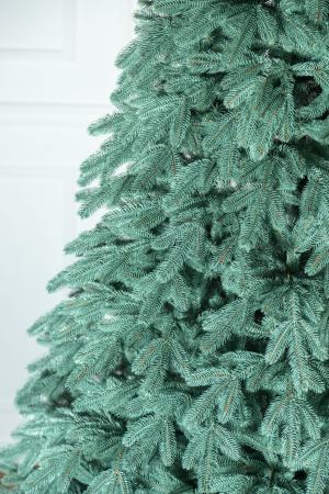 Brad artificial Christmas Deluxe, Laponia Select argintiu, integral 3D, 250cm [16]