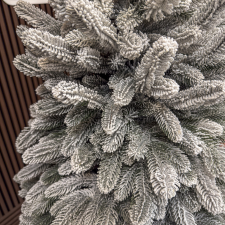 Brad artificial Christmas Deluxe, Laponia Select nins, integral 3D, 180cm [4]