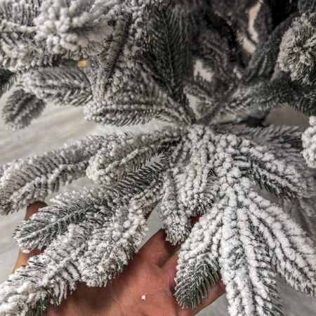 Brad artificial Christmas Deluxe, Laponia Select nins, integral 3D, 250cm [6]