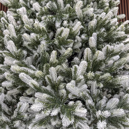 Brad artificial Christmas Deluxe, Polar Winter Select, integral 3D, 250 cm [5]