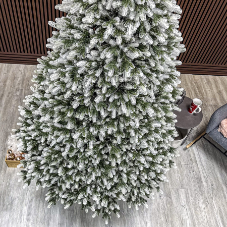 Brad artificial Christmas Deluxe, Polar Winter Select, integral 3D, 250 cm [9]