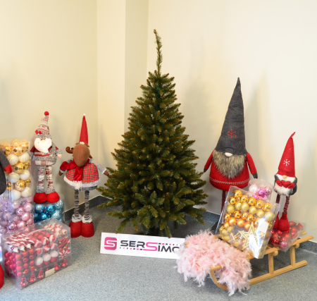 Brad artificial Christmas Deluxe by Sersimo, Royal, 150cm [7]