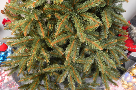 Brad artificial Christmas Deluxe, Royal, 220cm [1]