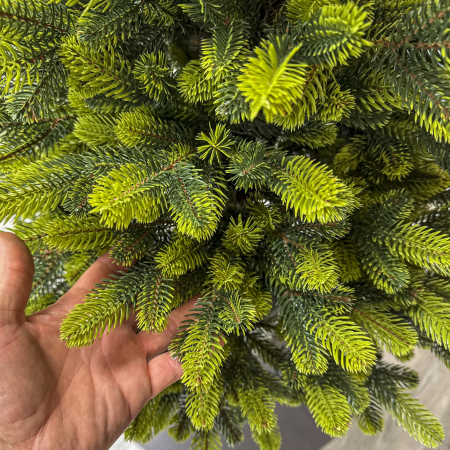 Brad artificial Christmas Deluxe by Sersimo, Viena Elite Spring in ghiveci, 3D, 110 cm [4]