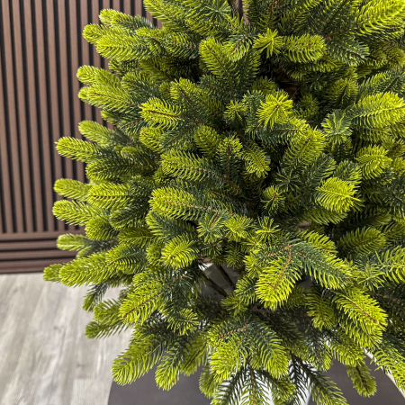 Brad artificial Christmas Deluxe by Sersimo, Viena Elite Spring in ghiveci, 3D, 110 cm [3]