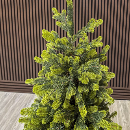 Brad artificial Christmas Deluxe by Sersimo, Viena Elite Spring in ghiveci, 3D, 110 cm [6]